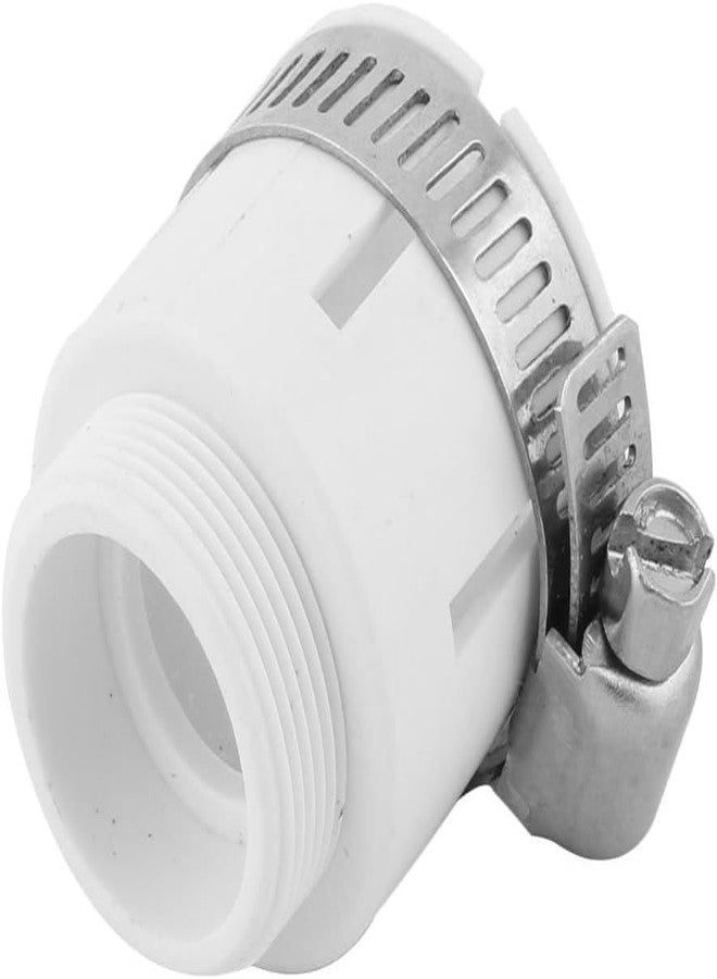 SHOPECOM محول صنبور دش من SHOPECOM، محول صنبور مياه منزلي للمطبخ، موصل فلتر صنبور لحوض غسيل الحمام المنزلي، وصلة صنبور مطبخ مرنة مضادة للرذاذ (قطعتان) - Image 3